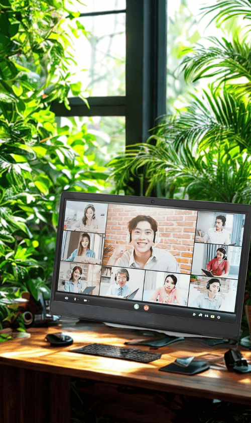 atelier Photo femmes assises pour évoquer un atelier en ligne